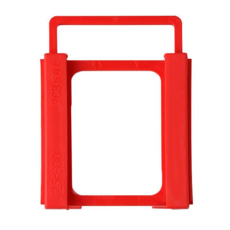 2.5 inch to 3.5 inch SSD HDD Notebook Hard Disk Drive Plastic Adapter Mount Support