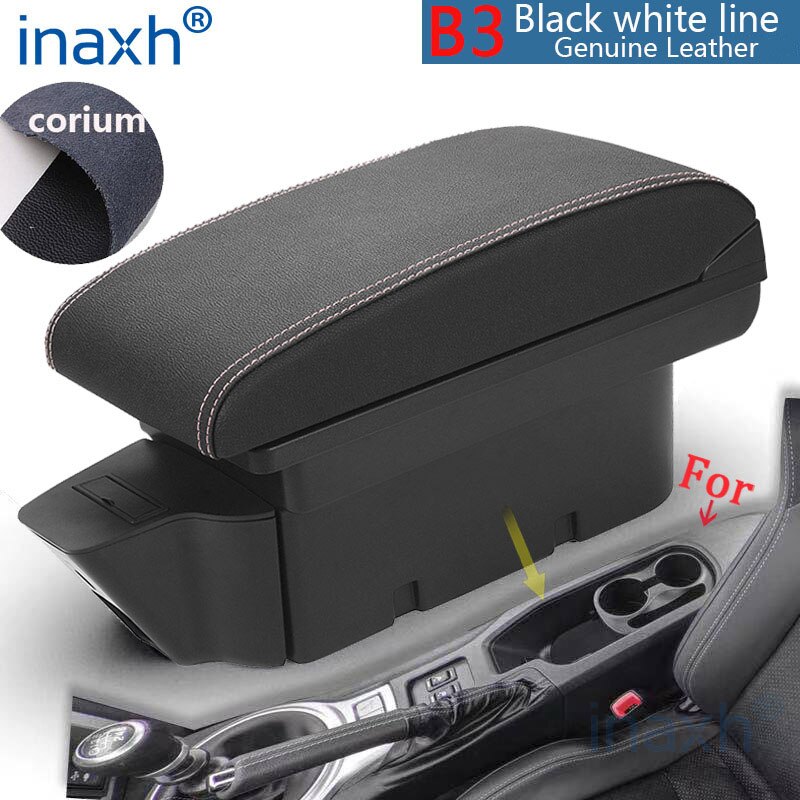 For Subaru Brz Armrest For Toyota 86 Gt86 Car Armrest Box For Scion Fr-S Frs Box storage box Auto parts Easy install: B3genuine leather