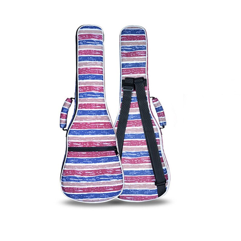 retail kid leuke 21 26 ukulele tas sopraan case lanikai gitaar gewatteerde rugzak kleurrijke patroon schouderbanden pocket: 26 inches bag 04