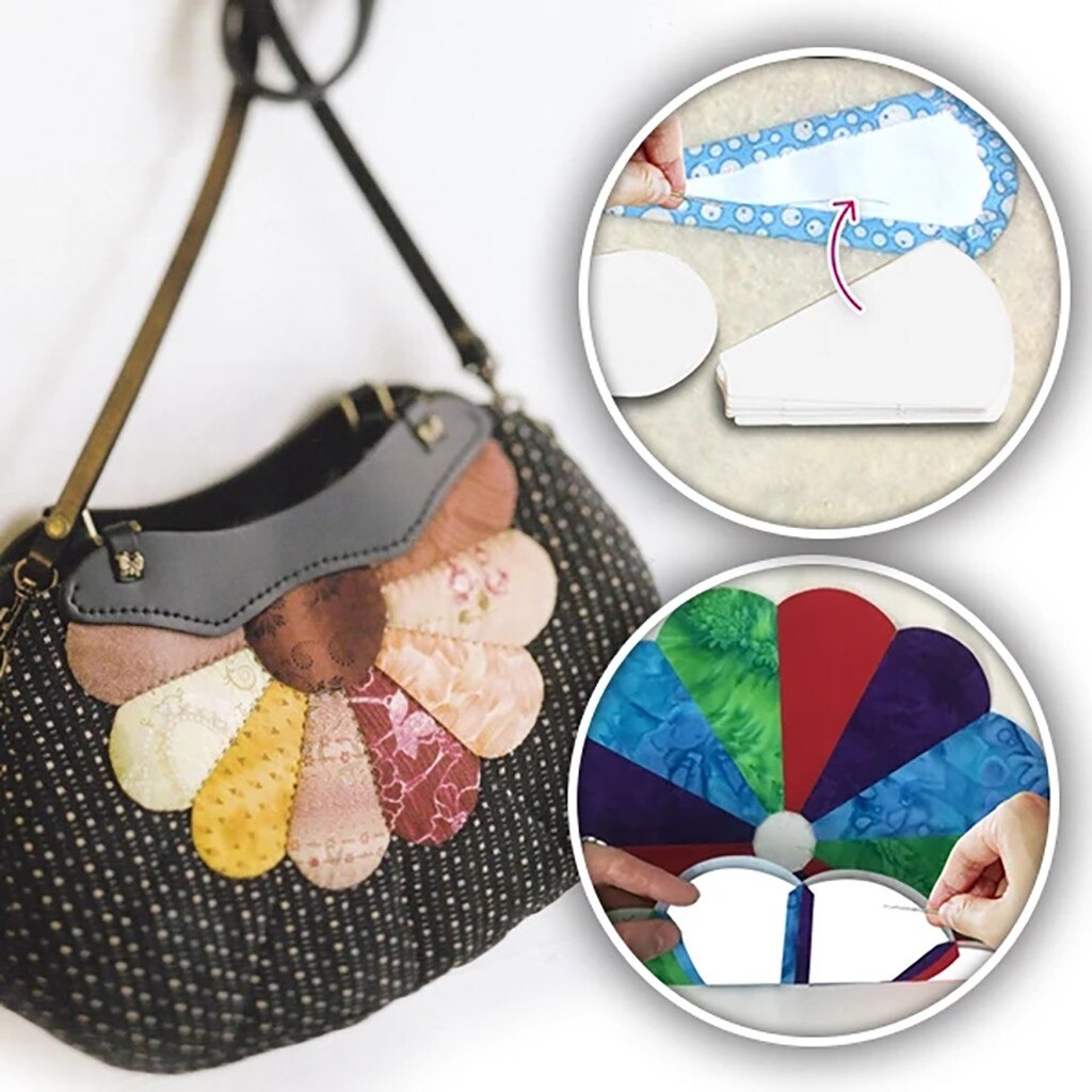 Grandmother's Flower Garden Template Piecing Template for home use products #C