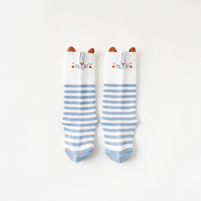 Kousen Lange Buis Baby Jongens Meisjes Leuke Cartoon Doseren Gladde Overknee Losse Mond Herfst En Winter: C