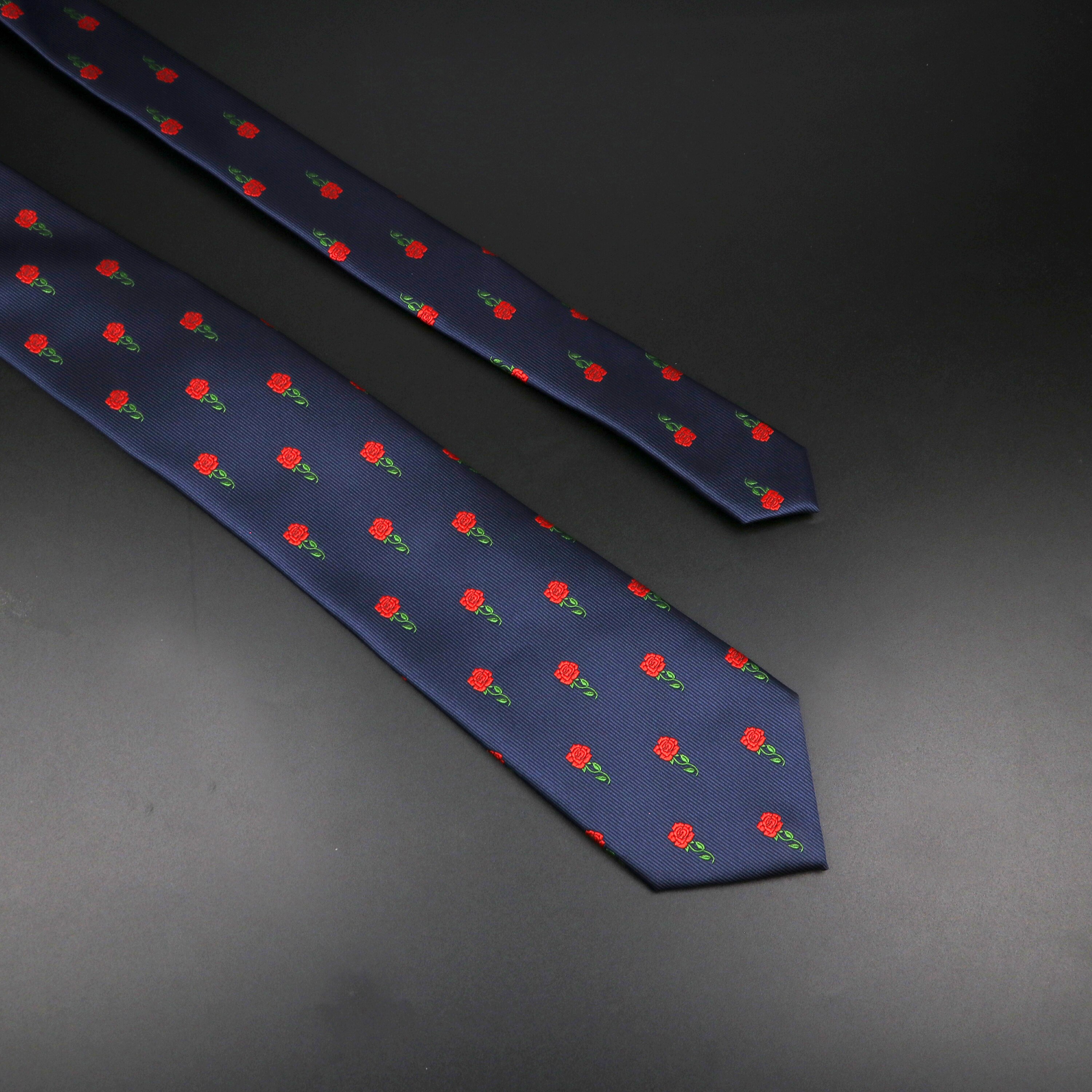 Corbata con estampado Floral para hombre, corbatas con de flores rosas, accesorios de uso diario, corbata, de boda, Original para hombre, nueva