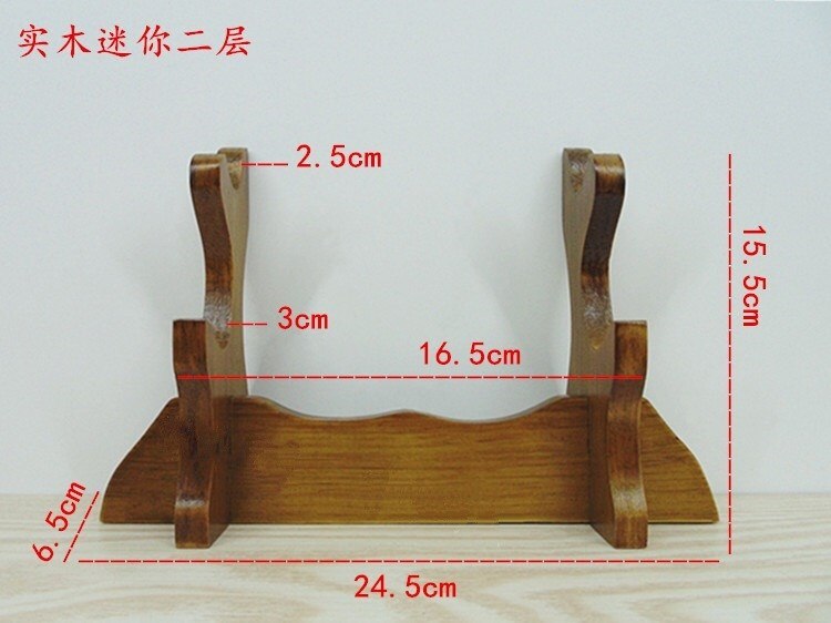 Nice Sword's Stand Wood Framework For Chinese Kung Fu Wushu Tai Chi Jian Sword Japanese Katana Saber Tachi Wakizashi Tanto