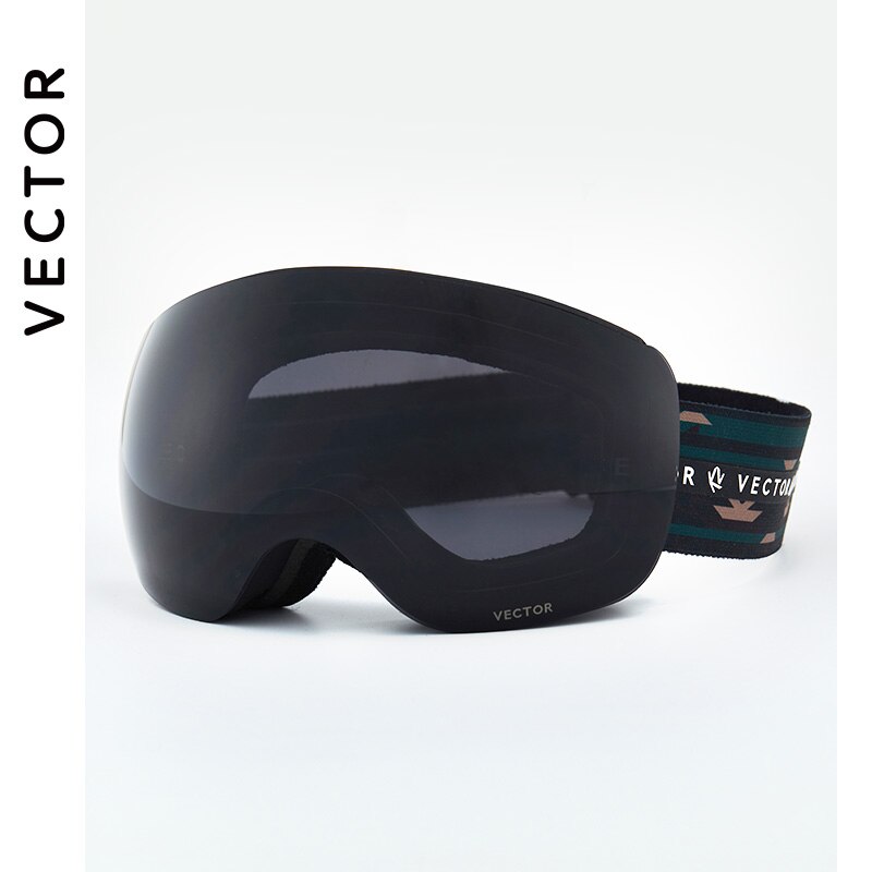 Otg karakteristisk tryk strop skibriller snebriller mænd skibrille anti-dug snowboard skiløb kvinder solbriller udendørs sport