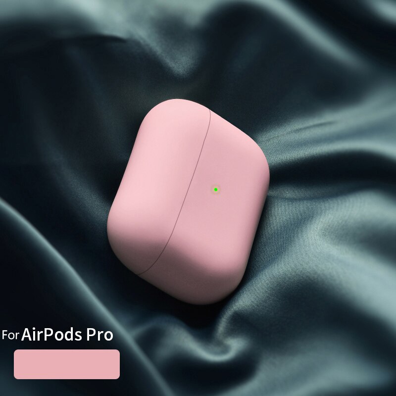 Siliconen Case Voor Airpods Pro Case Draadloze Bluetooth Voor Apple Airpods Pro Case Cover Oortelefoon Case Voor Air Pods Pro 3 Fundas: AKP02-CBPink