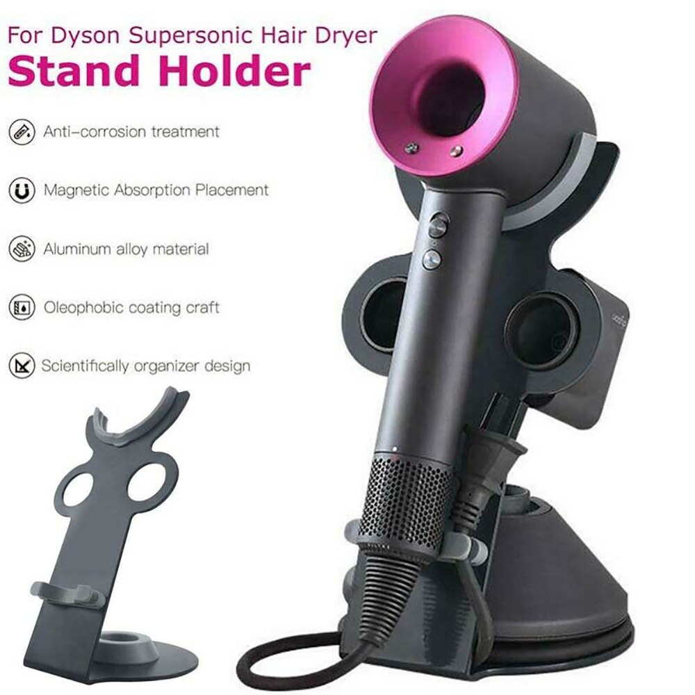 Anti Föhn Desktop Beugel Föhn Desktop Organizer Magnetische Houder Stand Bracket Mount Voor Dyson Supersonic