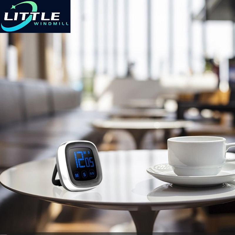 Touch Screen Kitchen Digital Pomodoro Timer Temporizador Stopwatch Alarm Clock Magnetic Kookwekker Kitchen Gadgets Cucina