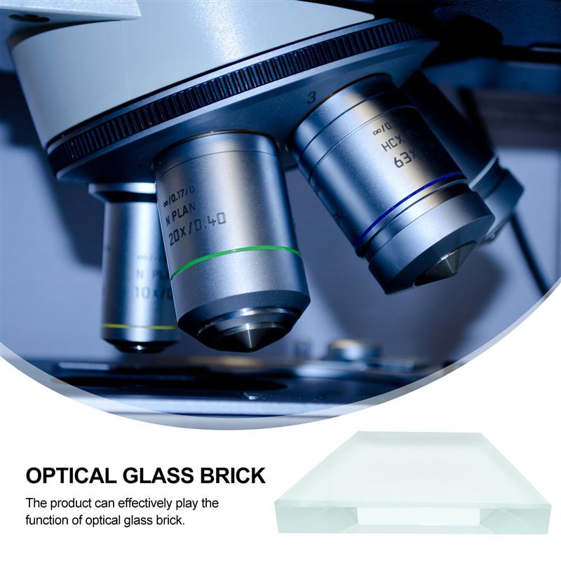 1Pc Praktische Optische Glazen Lens Professionele Onderwijs Lens Multi-Functionele Onderwijs Lens Voor Convex Aids Natuurkunde Onderwijs