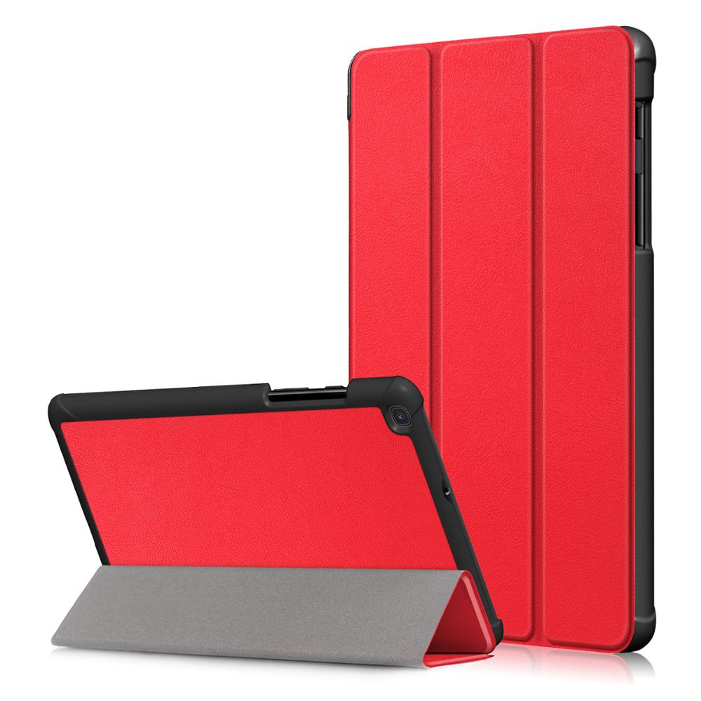 Gligle Slim Leather Case cover for Samsung Galaxy Tab A 8.0 SM-T290 SM-T295 SM- T297 Tablet shell+screen film+touch pen