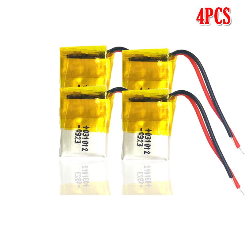 30mAh 3.7V 301012 lithium polymer lipo rechargeable battery for GPS MP3 MP4 PAD DVD DIY bluetooth headphone speaker phone: 4pcs