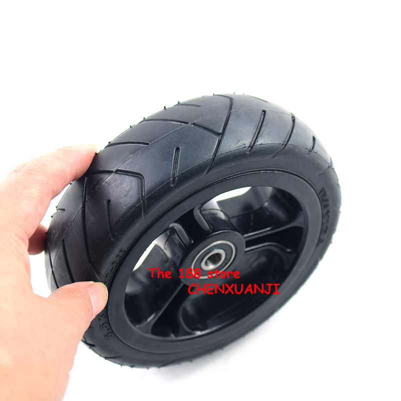 Neumático a prueba de explosión Fastwheel F0 rueda trasera neumático sólido para Jackhot fibra de carbono scooter Fastwheel F0 scoot eléctrico
