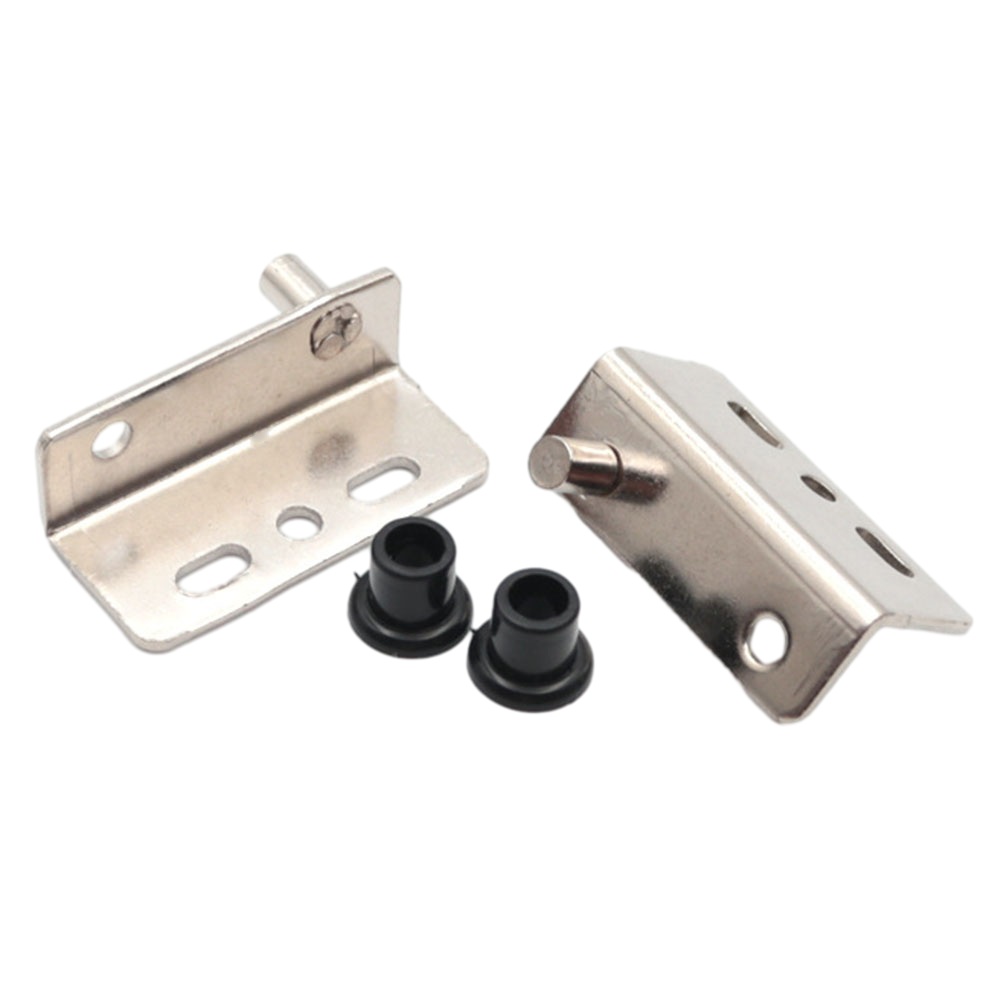 2 stücke Pivot Scharniere Heavy Duty Verdeckte Welle Tür Scharniere Mit Buchse Für Holz Tür Schrank Möbel Hardware Boden Scharnier