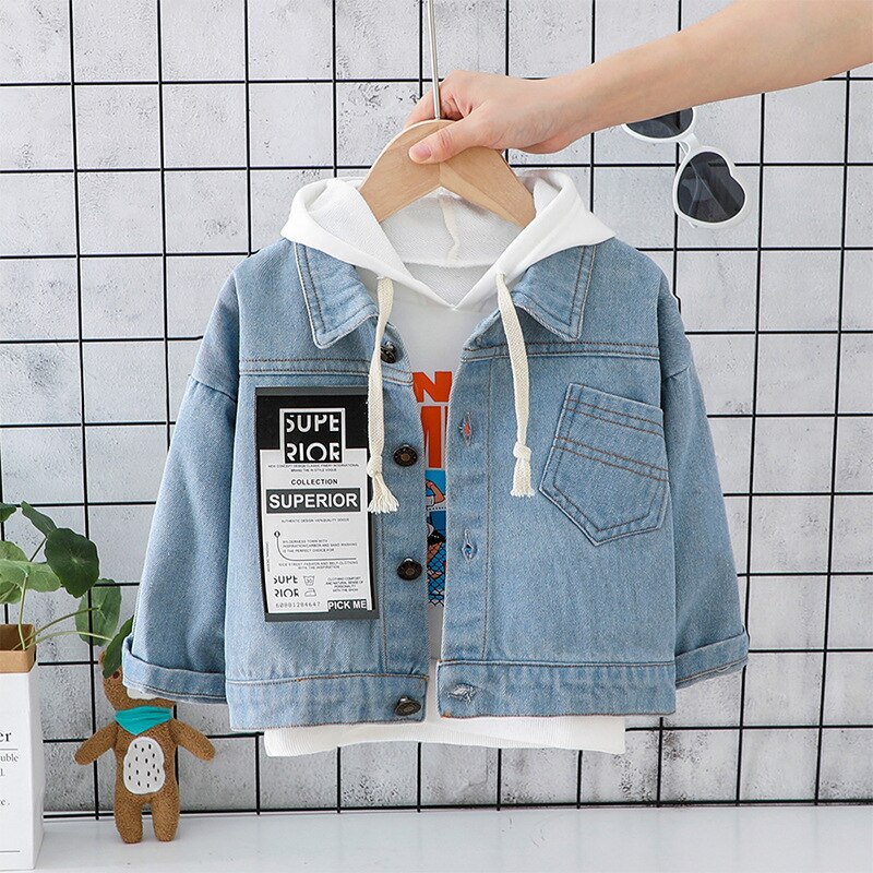 Denim Jacken Baby Mädchen Kleidung Jungen Mäntel Herbst Graben Jean Jacken Kinder Kleidung Baby Mantel Casual Oberbekleidung Windjacke: 24M