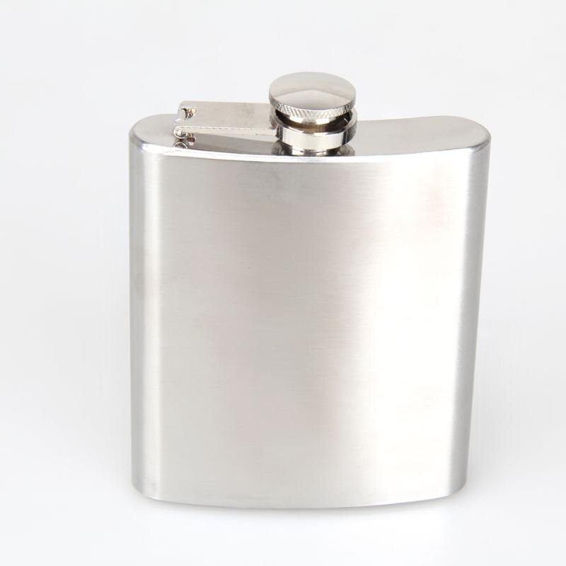 Draagbare Drinker Heupfles 7oz Rvs Heupfles Liquor Whisky Alcohol Cap Trechter Drinkware