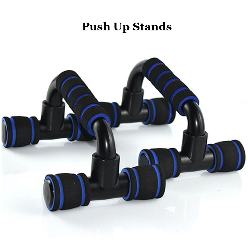 Push up board rack multifunktionel krop omfattende træningsstativ sammenfoldelig krop slankende træning gym system udstyr: 1 par stativ