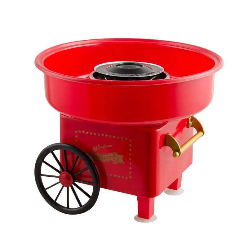 JK-1801 maszyna robić waty cukrowej moda mini maszyna robić waty cukrowej małe urządzenia maszyna robić waty cukrowej kuchnia dom narzędzia dla majsterkowiczów: czerwony-eu