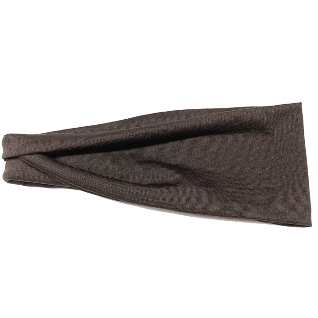 Unisex-stirnband, freizeit-, yoga-, tanz-, wildes kopftuch, schweißabsorbierendes sportstirnband, farbenfrohes unisex-sportstirnband: C