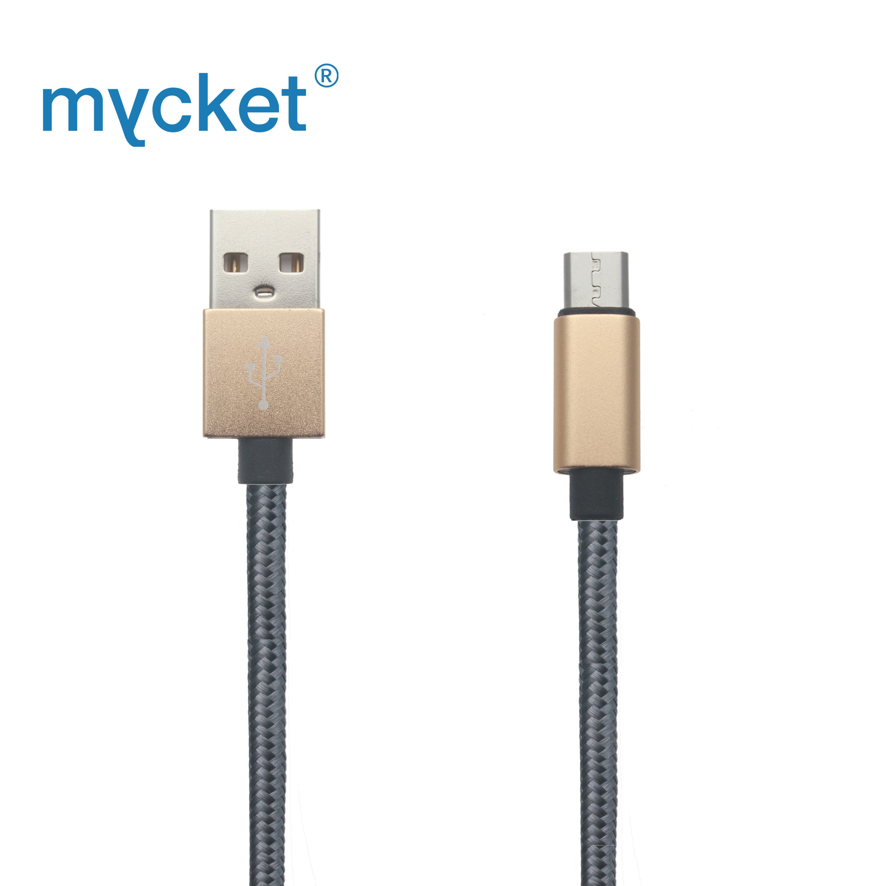 MYCKET 20CM Mini Micro USB Cable Usb Cable fast charge mobile phone cables for Android