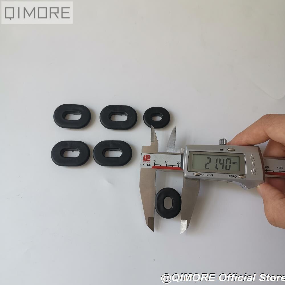 Sidedækselpanel gummigennemføringer / pudepuder til motorcykel  cg125 cg150 cb100 cl100 xl100 cb125s cb125t cb125 tl125 cd125