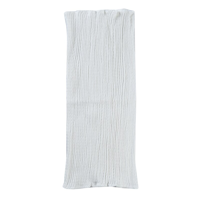 Stripe Single Layer Umbilical Cord Protection Navel Baby Cotton Belly Circumference Nursing Belly Infants Baby Care: white