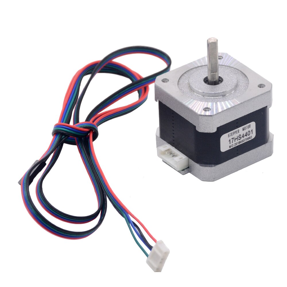 1pc 17HS4401 40mm Stepper Motor 42 motor Nema 17 motor 42BYGH 1.7A (17HS4401) motor 4-lead 3D printer CNC