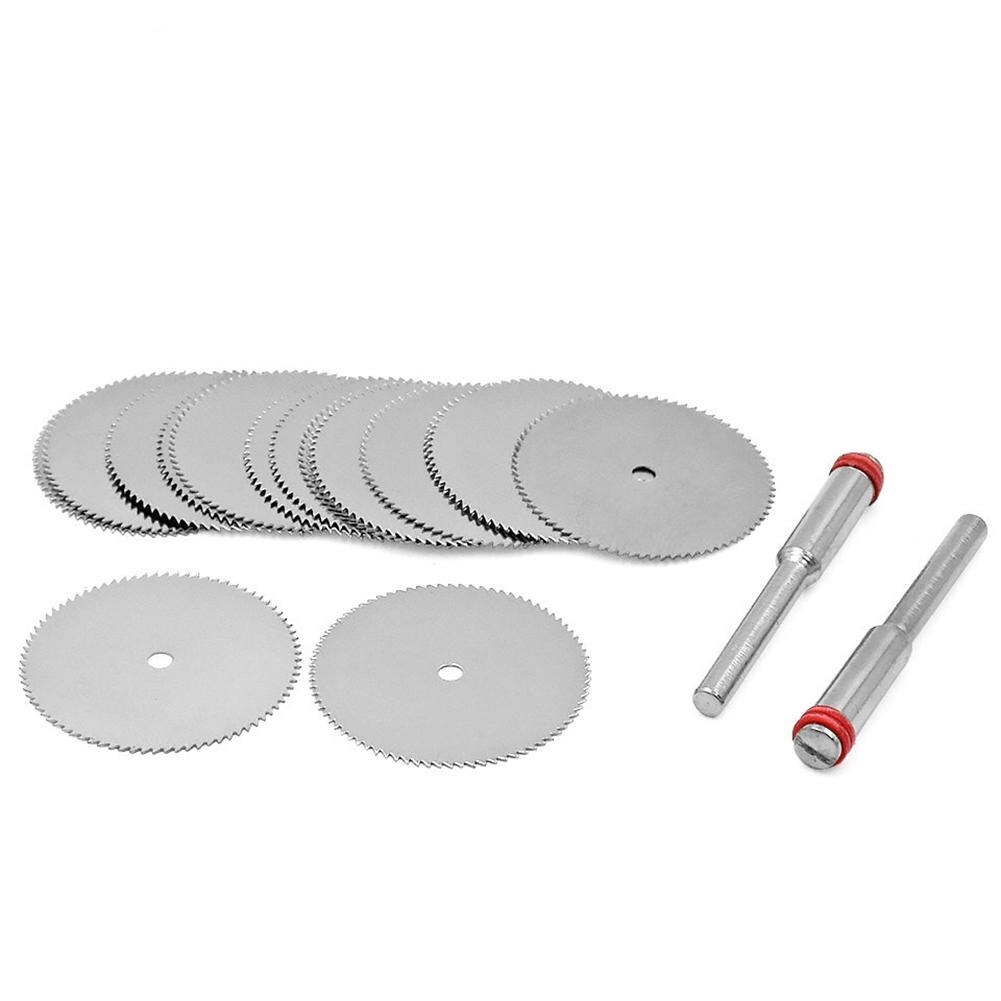 10pcs Stainless Steel Saw Blades Circular Plastic Wood Thin Acrylic Cutting Disc Woodworking Power Tool Accessories: 32mm