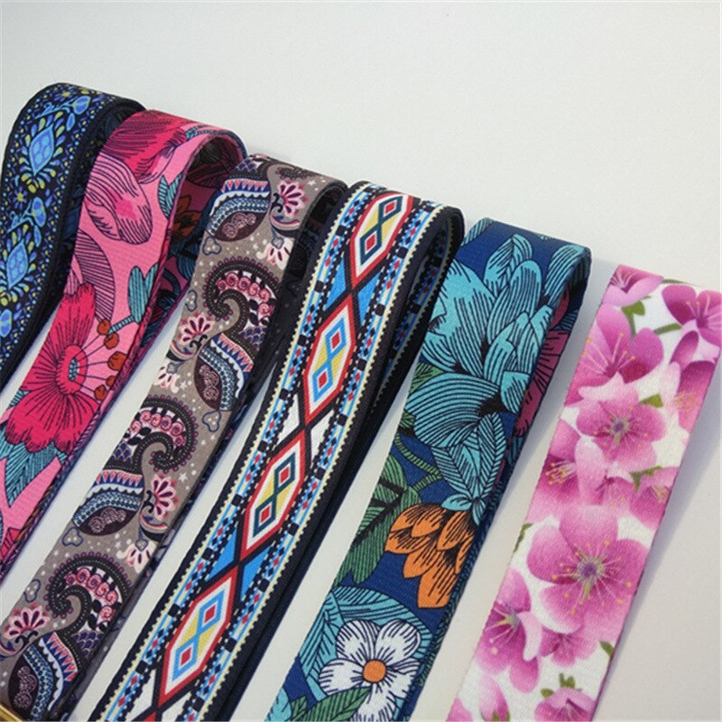 Hjkl saco alça alça presente mulheres removível diy ombro arco-íris bolsa acessórios corpo cruz mensageiro saco de náilon tiras