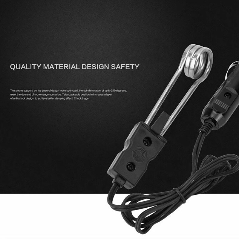 Onever Portable 24V Electric Car Boiled Immersion Water Heater For Auto Electric Tea Coffee Water Heater