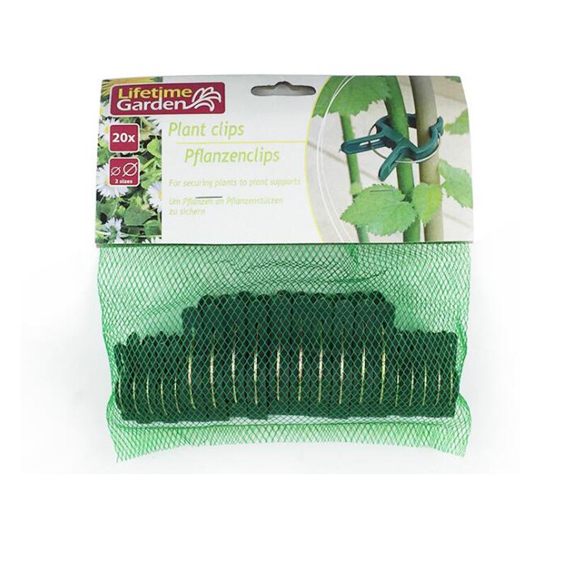 DUOJIN Set van 8 plantenstammen van 40 cm, metalen plantenstandaards