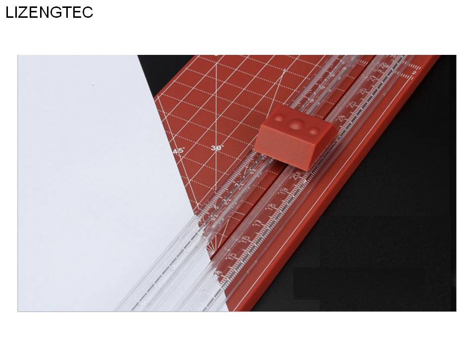 Frete Grátis LIZENGTEC Manual de Trituradora de Papel Fotográfico A4 Trimmer Combinando película De Estratificação