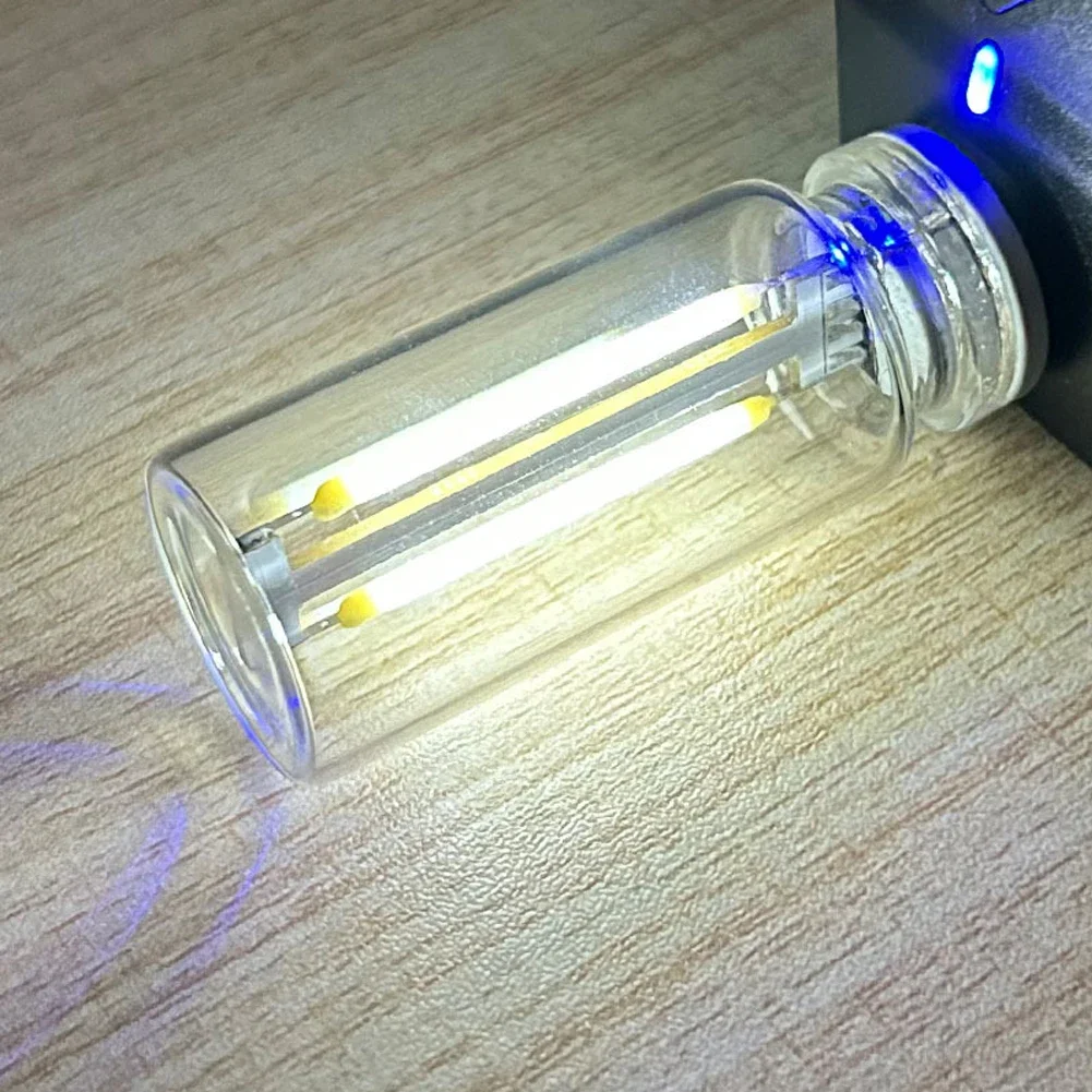 Rétro USB LED Filament tactile gradation ampoule 5V rétro LED Edison ampoule veilleuse Camping incandescent décoratif LED éclairage: 4300 K blanc jaune