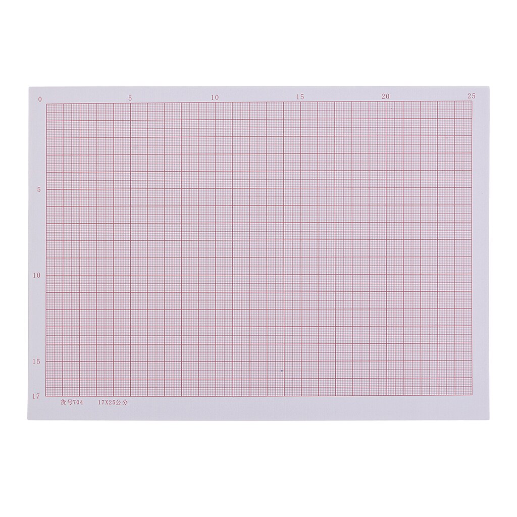 100 Piece A4 Coordinate Paper Graph Paper Calculating Paper Grid Squared Paper