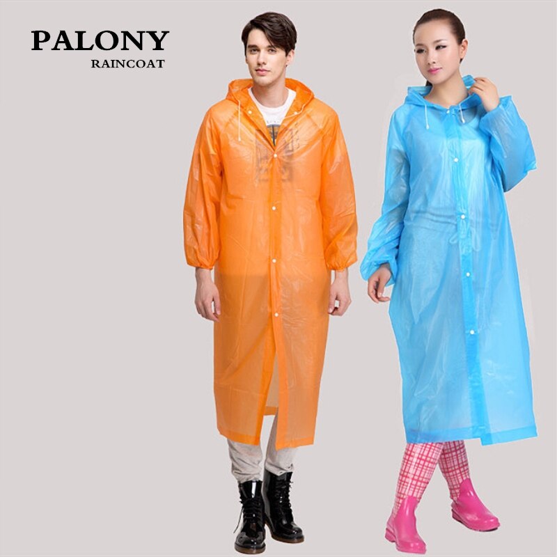 Universal Transparent Men Raincoat Rain Cover Poncho Travel Women Rainwear Waterproof Camping Hooded capa de chuva Impermeable
