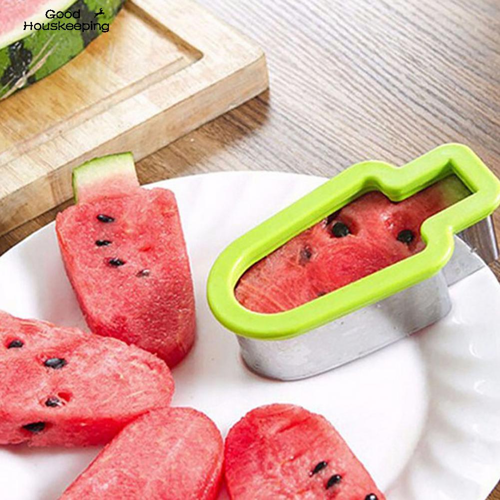Keuken Rvs Ijs Vorm Watermeloen Slicer Meloen Cutter Mold Tool