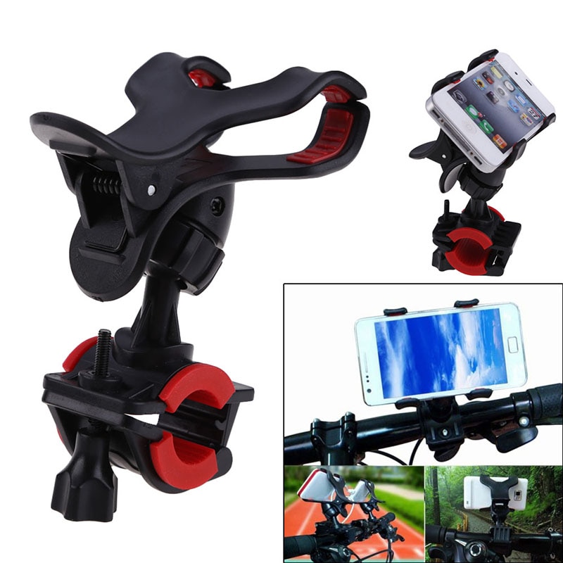 Road MTB Mountain Bike Bicycle Phone GPS Support Clip Holder Stand Outdoor Sports Cycling Accessories: Default Title