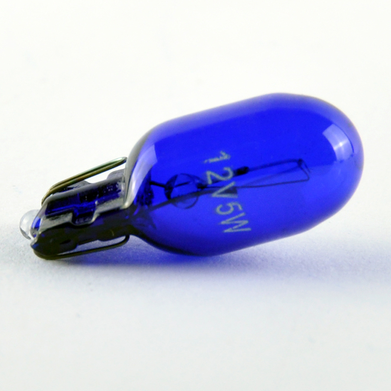 Hippcron t10 w5w 501 194 naturlig blå glas signal... – Grandado