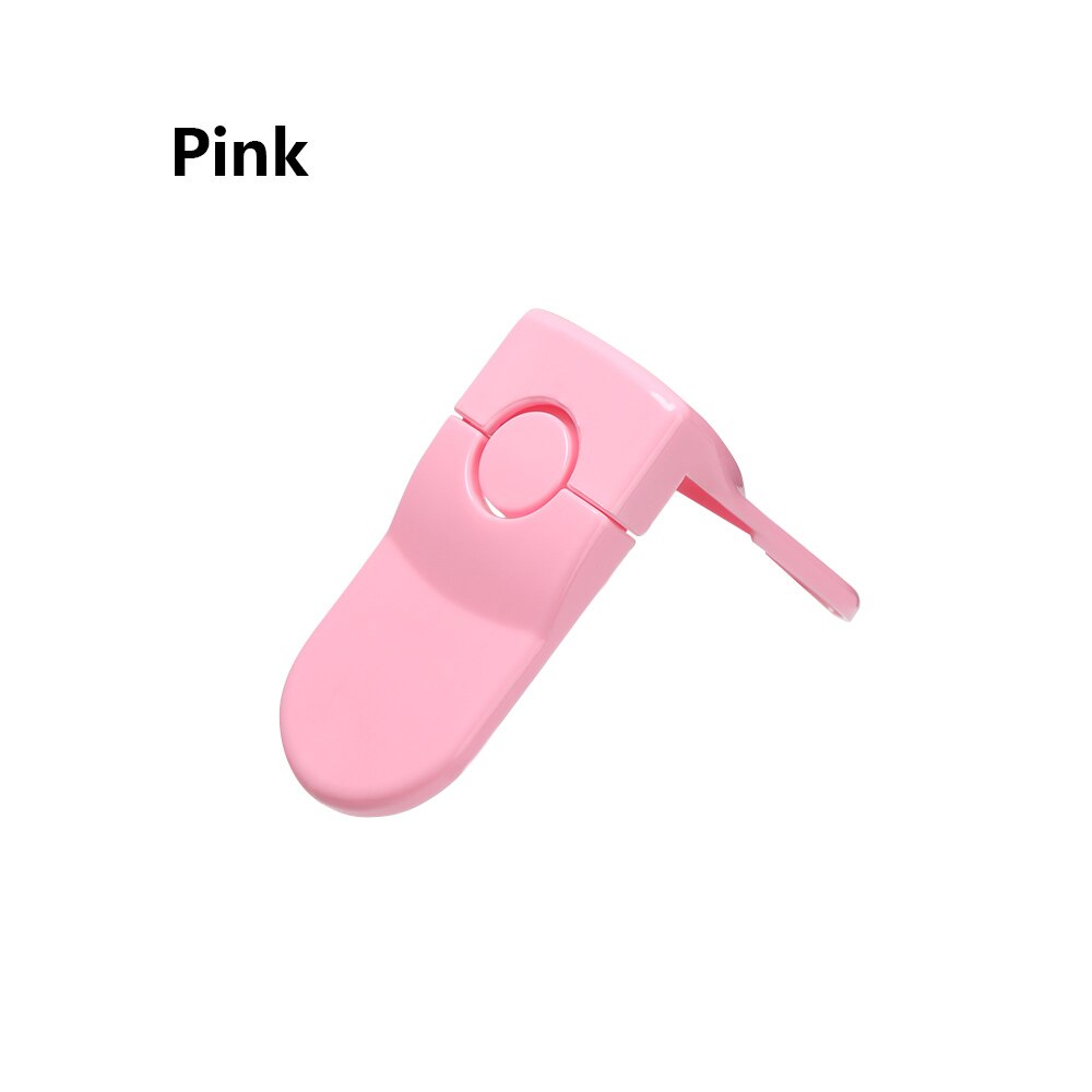 1PC Plastic Baby Safety Protection From Children In Cabinets Boxes Lock Drawer Door Security Product Kids Baby Proof Locks: Pink
