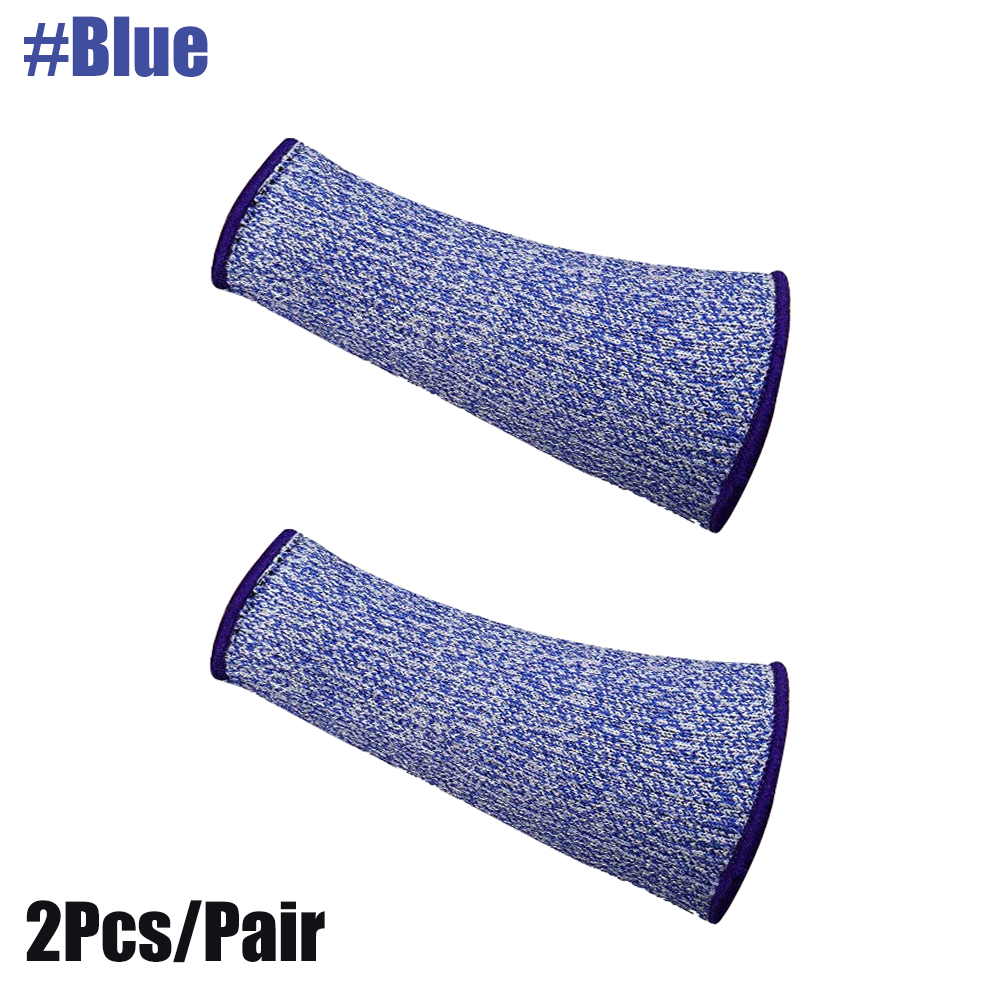 GOMOREON 1Pair Cut Resistant Sleeves, Burn Heat Resistant Arm Sleeve Protectors Protective Forearm Sleeves Cooking Gardening: green