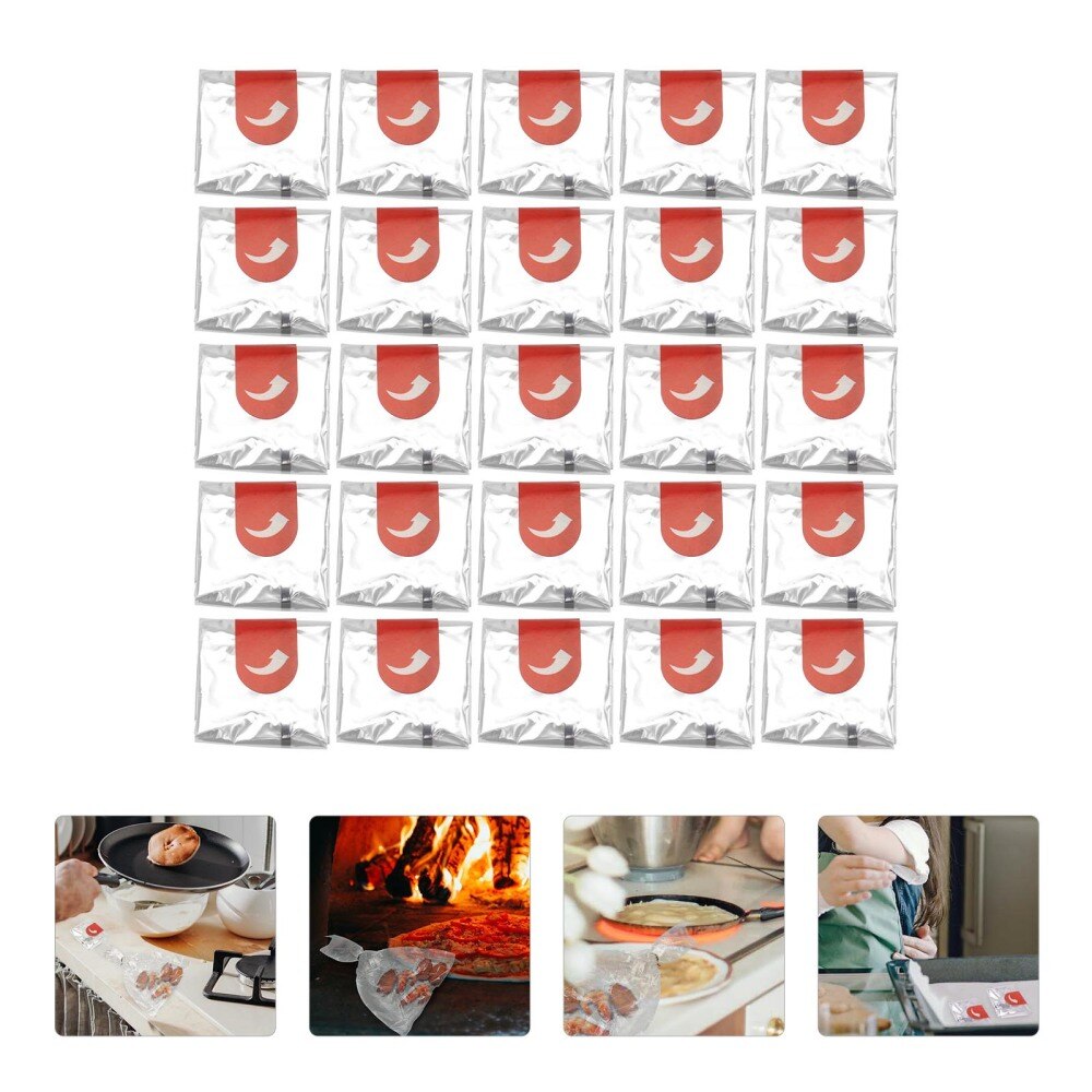 100 stk kogeovn kyllingeposer stegeposer mikroovnpose kogeposer varmebestandig pose bageværktøj grillpose toastpose