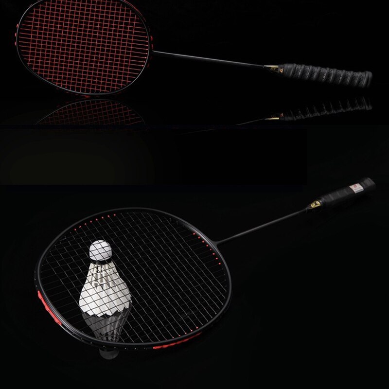 1Pc Professionele Badminton Rackets Full Carbon Ultralichte Badminton Racket Spelen Badminton Enkel Schot-40