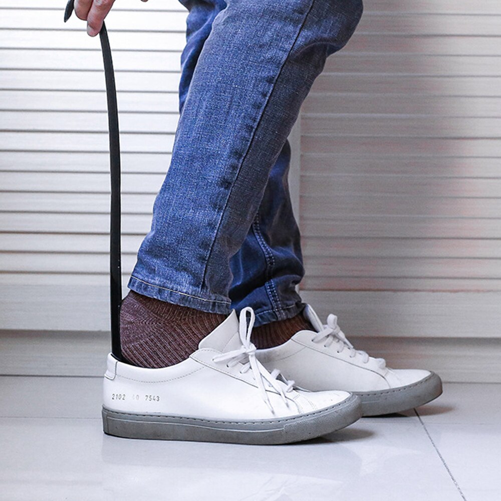 Paresseux Chaussure Aide Unisexe Chausse-pied à Long Manche Facile On & Off Chaussures De Levage Porter Chaussure Aide Poussoirs Paresseux Chausse-Pied Lève-Chaussures