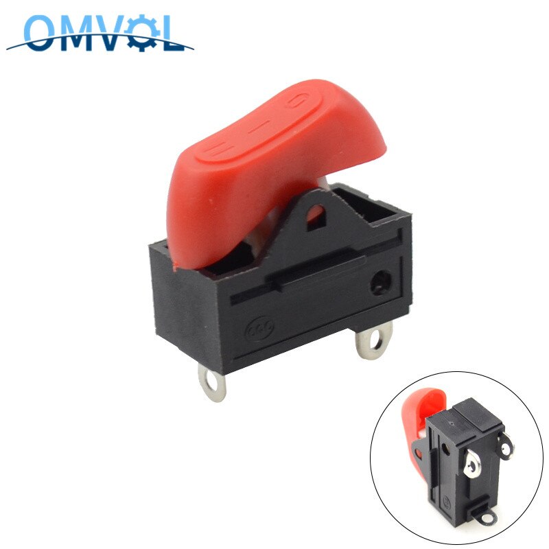 4 Uds interruptor para secador de pelo interruptor basculante 3 posiciones ON OFF boat Switch