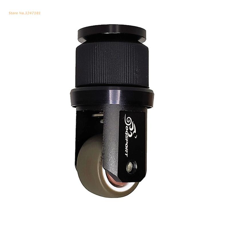 Fiets Zadelpen Mount Extra Wielen Vouwfiets Wiel Roller Voor 28-32Mm/1.10-1.26Inch id Ronde Buizen: Black