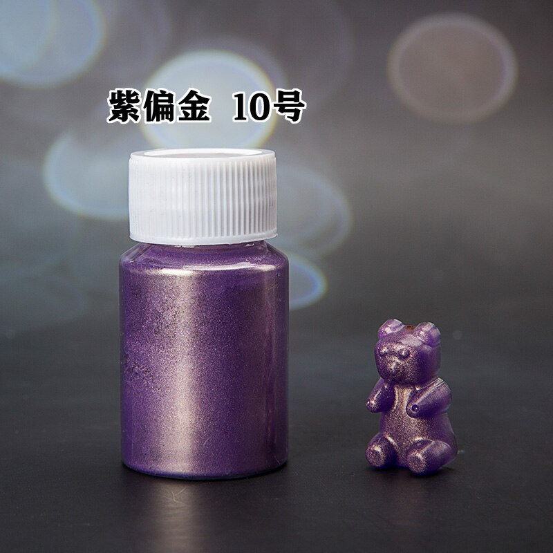 DIY Epoxy Resin Filler Dye Pearl Pigment Cat Eye Pearlescent Mineral Powder Handmade Crafts Making Beauty Nails Accessories: Silver