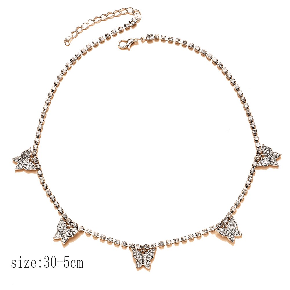 Ywzixln Boho Charm Multi-layer Kristal Cross Snake Hanger Kettingen Bijoux Voor Vrouwen Elegante Choker Sieraden N0180: 41silver