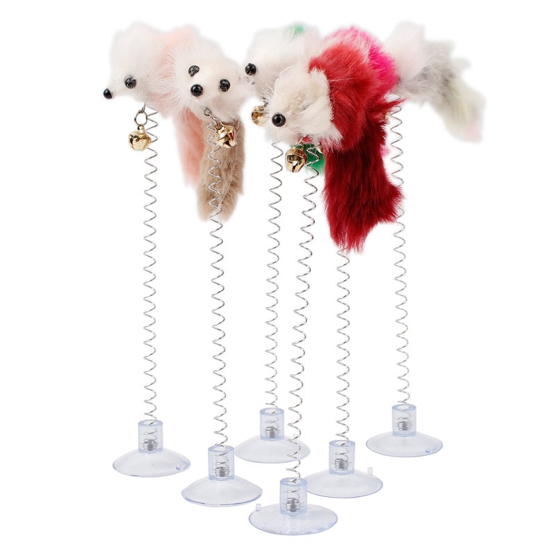 Juguetes Para Mascotas cucaracha electrónica, campana del ratón de felpa, Bola de leopardo rosa, ratón electrónico con Control remoto, juguete de ingenio para gatos