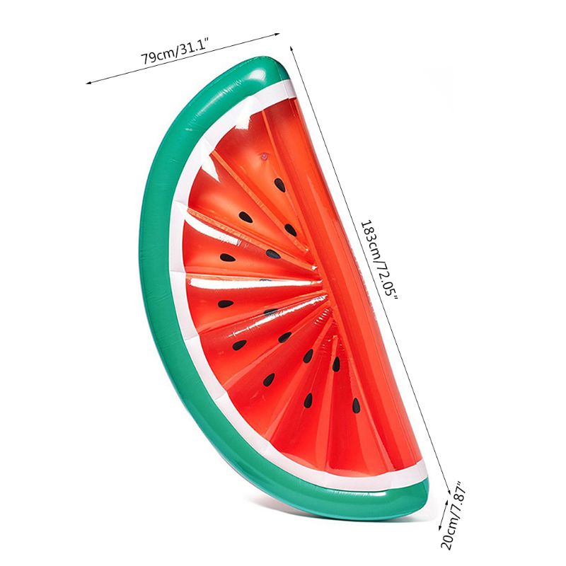Basen kąpielowy zabawki plażbyć winnym lato nadmuchiwane półokrągłe arbuz pływający rząd dla dorosłych pływanie zabawa z wodą Platforma łóżko