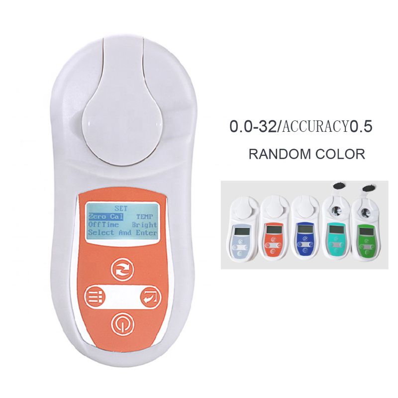 Digitale Brix Rifrattometro Zucchero test metro 0-53% di Compensazione Della Temperatura: A