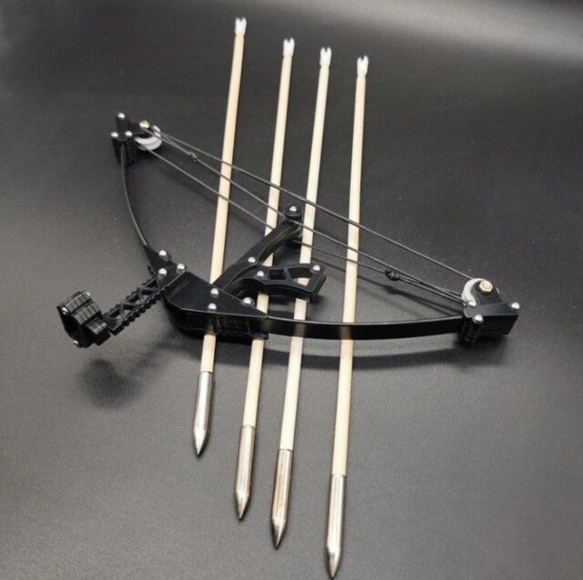 mini arco composto asse corto triangolo arco tiro con l'arco potente arco in acciaio inossidabile creatività sport tutto'aria aperta tiro con la freccia: Default Title