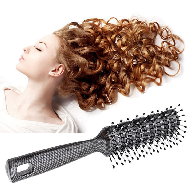 2Pcs Hair Brushes Vented Styling Hair Brush,Detangling Thick Hair Blow Drying Brush,Hair Comb
